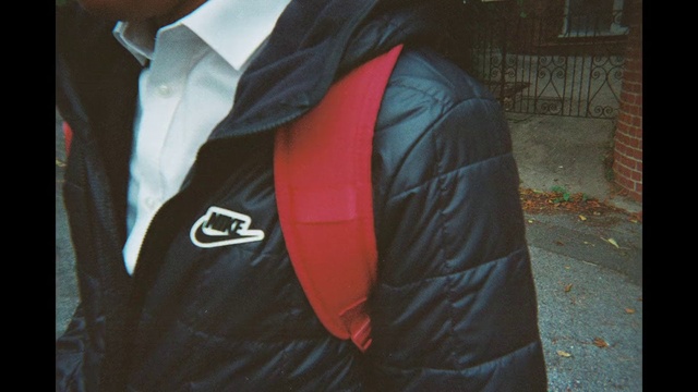 Video Reference: Dress shirt, Sleeve, Street fashion, Grey, Collar, Sportswear, Leather jacket, T-shirt, Denim, Blazer