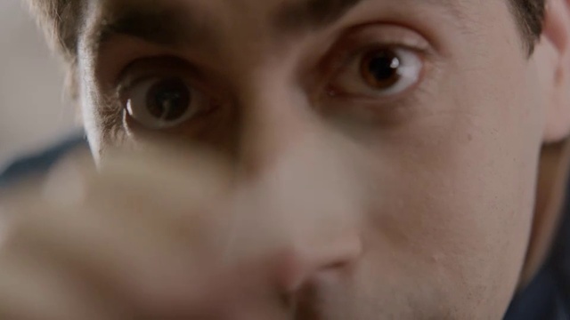 Video Reference: Nose, Cheek, Eyebrow, Eyelash, Jaw, Iris, Gesture, Flash photography, Ear, No expression