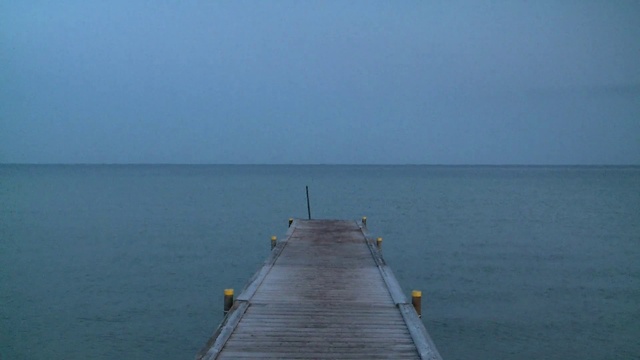 Video Reference: Water, Sky, Water resources, Fluid, Wood, Lake, Horizon, Dock, Cloud, Calm