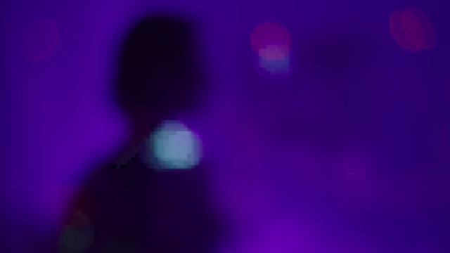 Video Reference: Purple, Blue, Violet, Magenta, Entertainment, Electric blue, Event, Font, Sky, Lens flare