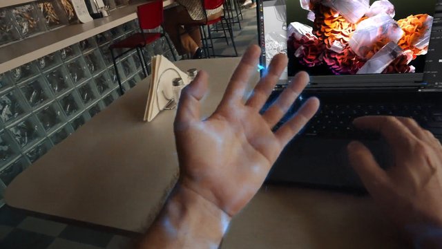 Video Reference: laptop, hands, cafe, table, workspace, first-person, indoor, screen, typing, tablet, coffee shop, interior, casual, technology, desk, menu