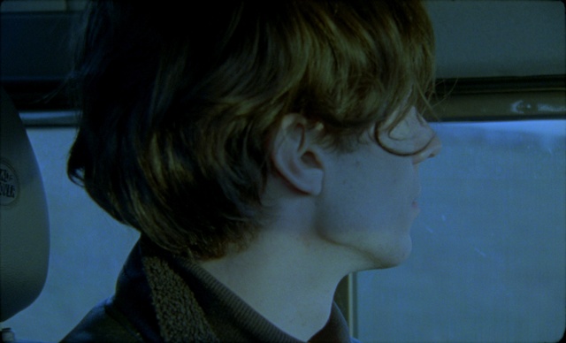 Video Reference: Chin, Jaw, Eyelash, Bangs, Eyewear, Electric blue, T-shirt, Surfer hair, Crop, Fun