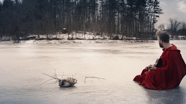 Video Reference: Water, Tree, Plant, Wood, Body of water, Lake, Bank, People in nature, Grass, Landscape
