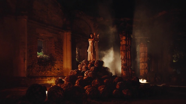 Video Reference: Heat, Event, City, Performing arts, Darkness, Entertainment, Fire, Holy places, Religious institute, Night