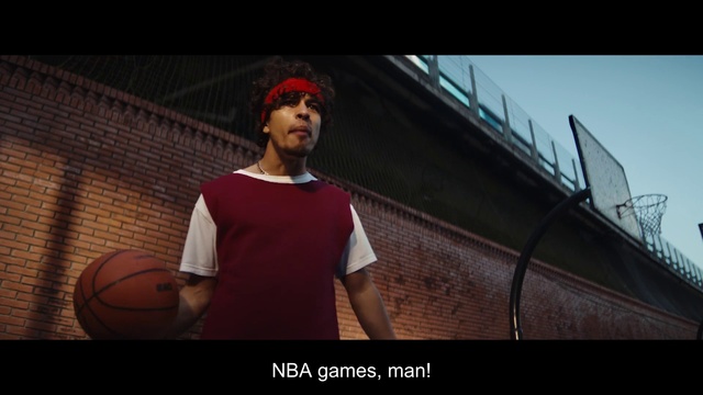 Video Reference: Basketball, Flash photography, Sports equipment, T-shirt, Cap, Ball, Baseball cap, Player, Event, Eyewear