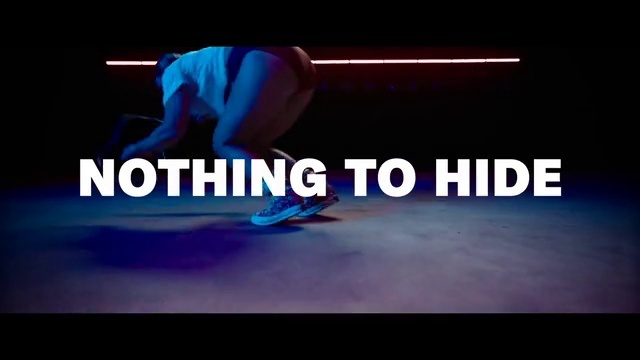 Video Reference: Font, Entertainment, Electric blue, Display device, Performing arts, Event, Choreography, Magenta, T-shirt, Logo