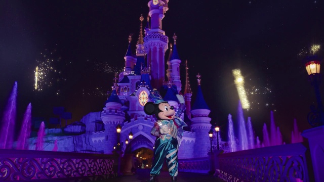 Video Reference: World, Purple, Building, Sky, Fun, Event, Recreation, Walt disney world, Entertainment, Turret