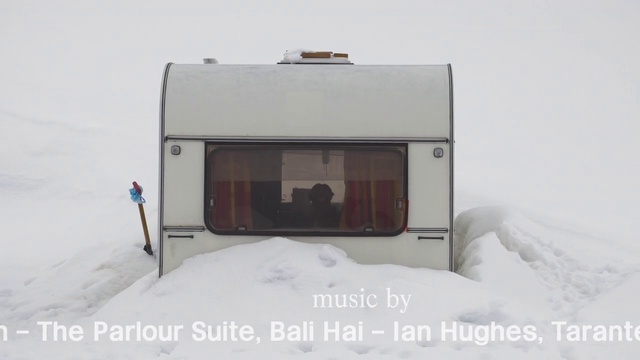 Video Reference: Window, Vehicle, Snow, Automotive exterior, Freezing, House, Slope, Winter, Car, Event