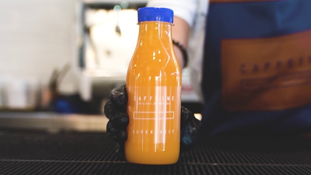 Video Reference: Liquid, Bottle, Fluid, Orange, Bottle cap, Ingredient, Drink, Drinkware, Glass bottle, Tints and shades