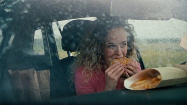 Video Reference: Facial expression, Mouth, Jaw, Motor vehicle, Happy, Automotive lighting, Vehicle door, Grass, Automotive exterior, Travel