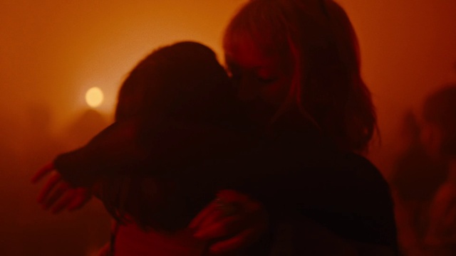 Video Reference: Lip, Mouth, Orange, Flash photography, Gesture, Interaction, Happy, Fun, Heat, Event