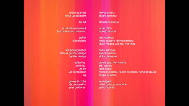 Video Reference: Rectangle, Amber, Font, Tints and shades, Magenta, Symmetry, Parallel, Electric blue, Peach, Event