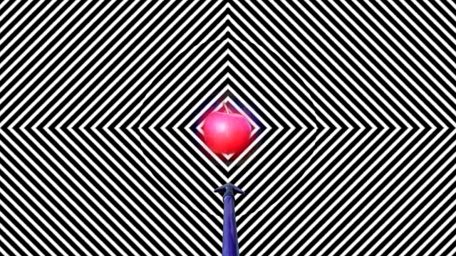 Video Reference: Line, Font, Triangle, Symmetry, Magenta, Pattern, Electric blue, Circle, Parallel, Space