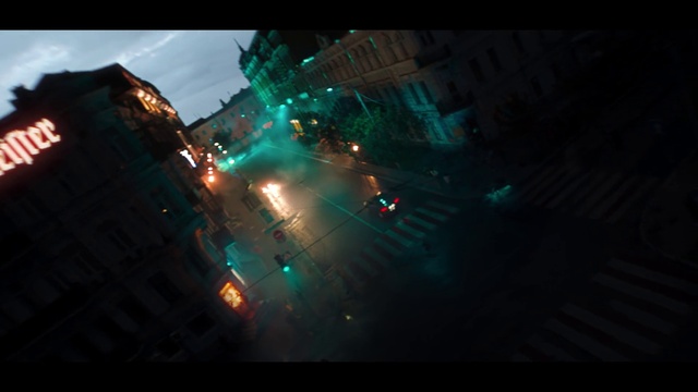 Video Reference: Automotive lighting, Sky, City, Space, Road, Darkness, Lens flare, Street light, Midnight, Font