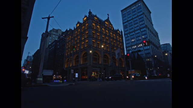 Video Reference: Building, Sky, Window, Electricity, Skyscraper, Street light, Automotive lighting, Dusk, Tower block, Condominium