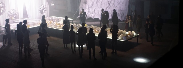 Video Reference: Entertainment, Performing arts, Fun, Performance art, Fashion design, Event, Stage, Table, Art, Visual arts