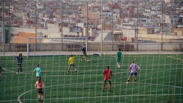 Video Reference: Soccer, Sports equipment, Player, Football, Ball game, Grass, Ball, Sports, Leisure, Competition event