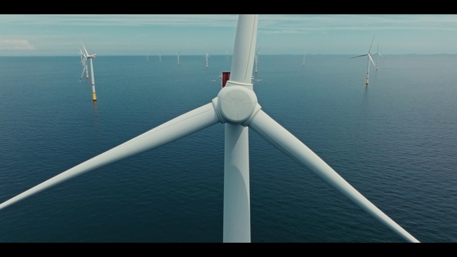 Video Reference: Sky, Windmill, Water, Wind farm, Wind turbine, Wheel, Wind, Propeller, Composite material, Machine