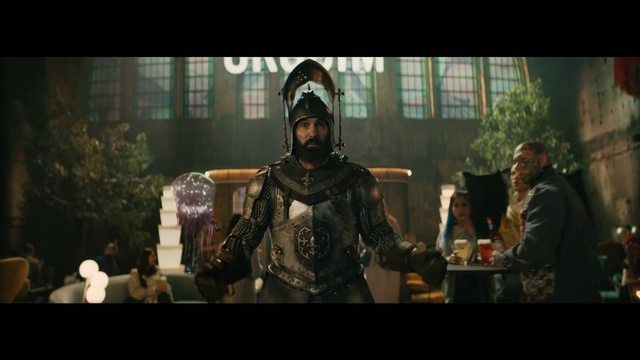 Video Reference: Breastplate, Cuirass, Cg artwork, Armour, Darkness, Action film, Event, Fictional character, Tree, Personal protective equipment