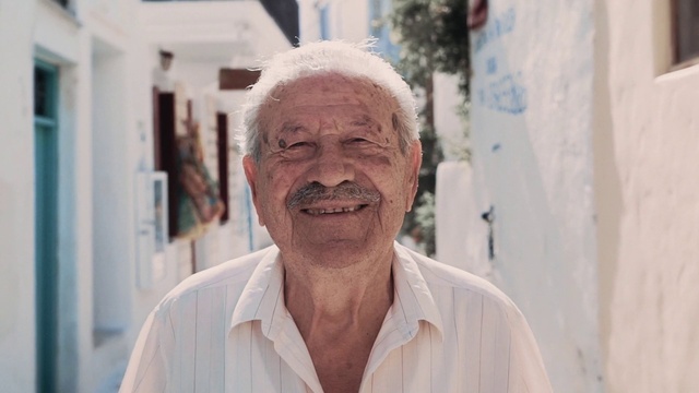 Video Reference: Smile, Happy, Wrinkle, Dress shirt, Event, Elder, Moustache, Vacation, Facial hair, Portrait photography