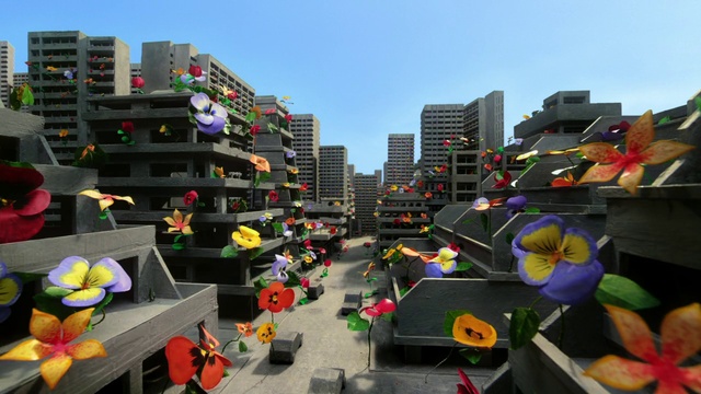 Video Reference: Sky, Building, Daytime, Toy, Mode of transport, Urban design, Biome, Lego, City, Leisure