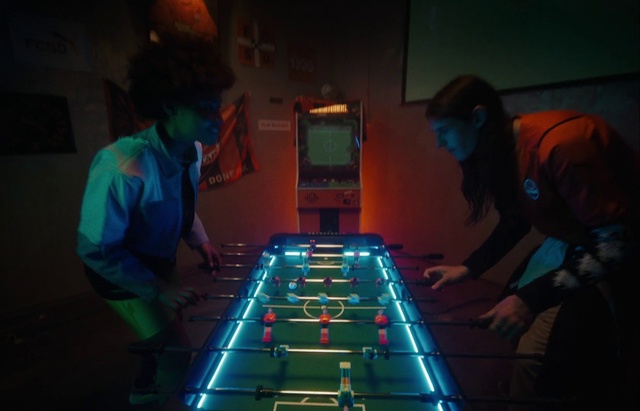 Video Reference: Recreation room, Fun, Indoor games and sports, Recreation, Electric blue, Engineering, Machine, Games, Event, Leisure