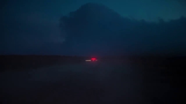 Video Reference: Sky, Automotive lighting, Fluid, Horizon, Gas, Fog, Calm, Landscape, Mist, Haze