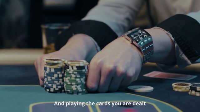 Video Reference: Watch, Hand, Poker set, Poker table, Poker, Gambling, Fashion, Finger, Casino, Clock