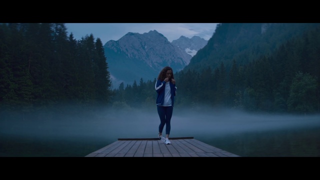Video Reference: Mountain, Water, Sky, Cloud, People in nature, Tree, Flash photography, Natural landscape, Standing, Fog