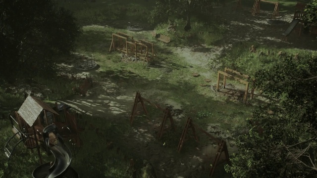 Video Reference: Natural environment, Plant, Horse, Working animal, Grass, Landscape, Forest, Darkness, Jungle, Soil