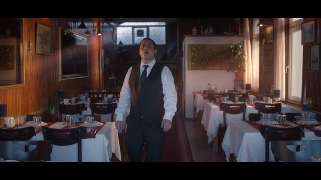 Video Reference: Furniture, Table, Tableware, Sleeve, Chair, Tablecloth, Window, Kitchen & dining room table, Flash photography, Dress shirt