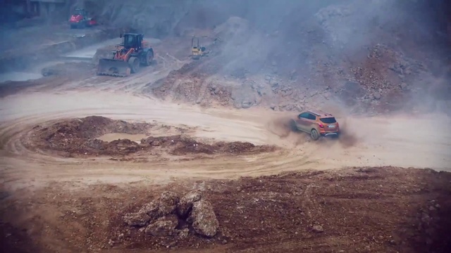 Video Reference: Tire, Vehicle, Automotive tire, Wheel, Car, Smoke, Dust, Asphalt, Slope, Road