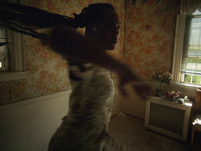 Video Reference: Window, Window blind, Gesture, Grey, Houseplant, Felidae, Tints and shades, Trunk, Barechested, Whiskers