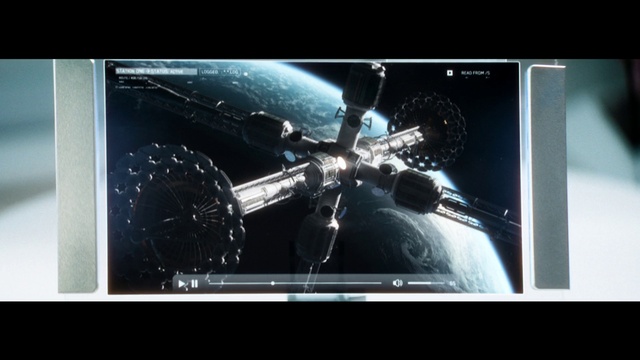 Video Reference: Automotive lighting, Spacecraft, Satellite, Font, Display device, Automotive design, Space, Gadget, Machine, Screenshot