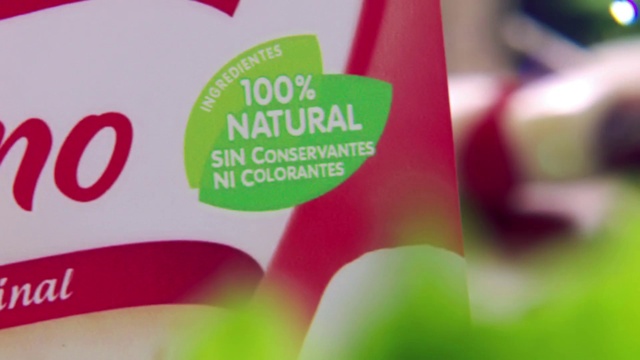 Video Reference: Pink, Finger, Font, Material property, Magenta, Drink, Nail, Circle, Sweetness, Logo