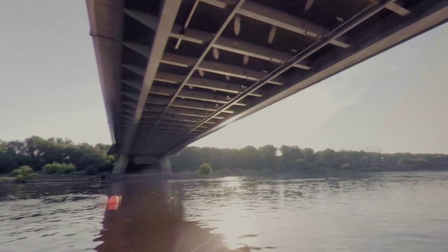 Video Reference: Water, Sky, Water resources, Lake, Tree, Girder bridge, Bridge, Cloud, Concrete bridge, Reservoir