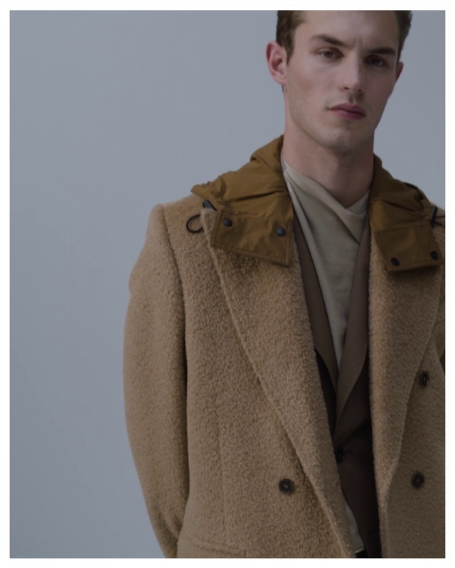 Video Reference: Outerwear, Shirt, Dress shirt, Overcoat, Coat, Neck, Sleeve, Collar, Grey, Street fashion