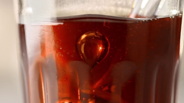 Video Reference: Liquid, Drinkware, Automotive lighting, Amber, Glass bottle, Barware, Orange, Fluid, Drink, Alcoholic beverage