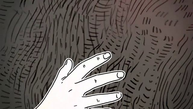 Video Reference: Vertebrate, Black, Jaw, Mammal, Gesture, Black-and-white, Style, Art, Line, Font