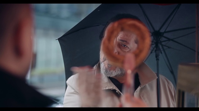 Video Reference: Jaw, Beard, Gesture, Eyewear, Facial hair, Event, Fun, Moustache, Art, Fictional character