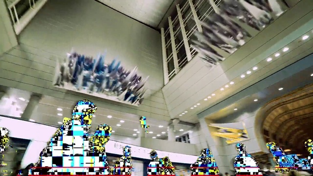 Video Reference: Light, Interior design, Architecture, Line, Ceiling, Event, Retail, Glass, Building, City