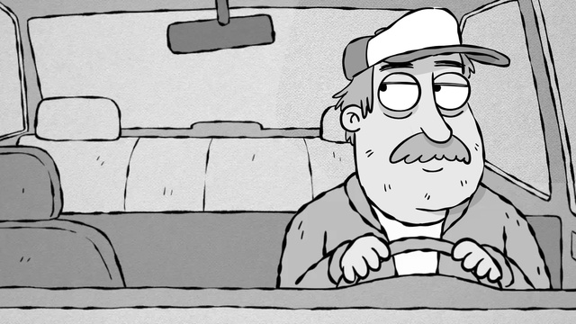 Video Reference: Glasses, Cartoon, White, Hat, Jaw, Vision care, Organism, Gesture, Finger, Art