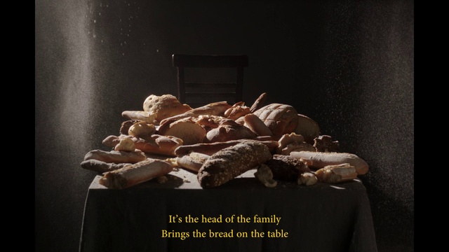 Video Reference: Gesture, Wood, Plant, Cuisine, Font, Conifer cone, Natural material, Art, Event, Metal