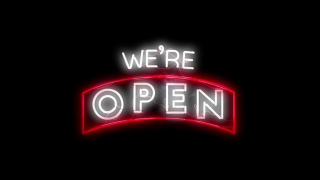 Video Reference: Sleeve, Font, Magenta, Electronic signage, Signage, Neon, Gas, Visual effect lighting, Graphics, Logo