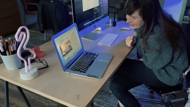 Video Reference: Computer, Table, Personal computer, Furniture, Computer keyboard, Desk, Chair, Peripheral, Computer desk, Laptop