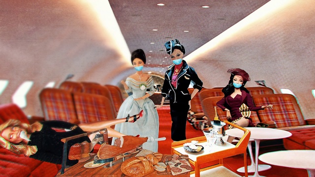 Video Reference: Table, Furniture, Tableware, Orange, Hat, Toy, Chair, Plate, Entertainment, Event