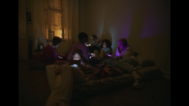 Video Reference: Purple, Comfort, Event, Magenta, Space, Darkness, Entertainment, Fun, Midnight, Room