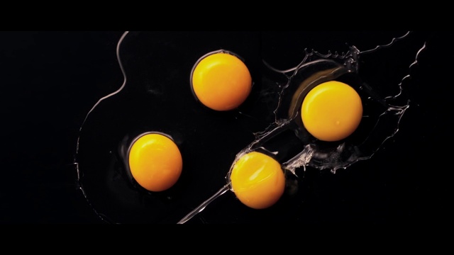 Video Reference: Food, Egg yolk, Egg, Citrus, Egg, Cuisine, Audio equipment, Circle, Event, Fruit