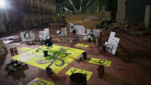 Video Reference: Interior design, Flooring, Floor, Wood, Urban design, Art, Space, Event, Leisure, Automotive design