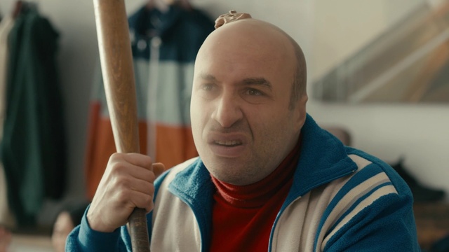 Video Reference: Gesture, Thumb, Scarf, Recreation, Facial hair, Wood, Vacation, Fun, Monk, Wrinkle